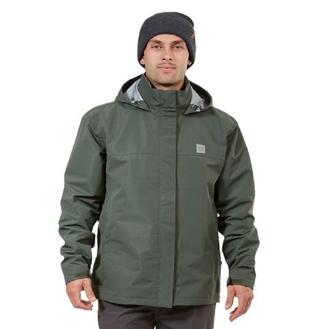 Xtm Men's Kakadu Ii Premium Rain Jacket - Khaki
