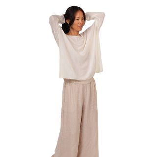 Montaigne Women's Laurant Shirt - Milk