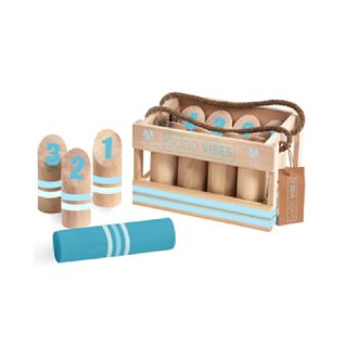 Good Vibes Wood Chuck Game Set W/crate