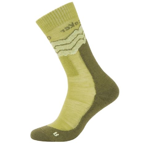 Icebreaker Women's Crew Hike - Medium Cushion - Olive / Ash