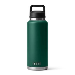 Yeti Rambler 46oz Chug Bottle - Black Forest Green