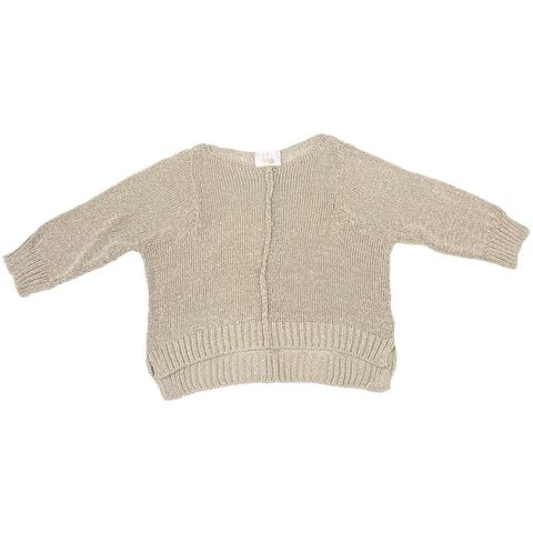 La Luna Women's Silky Cotton Jumper - Mink