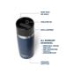 Yeti Rambler 12oz Travel Bottle Navy