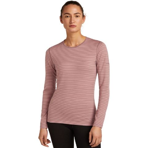 Icebreaker Women's Merino 200 Oasis Crewe - Summit Blush