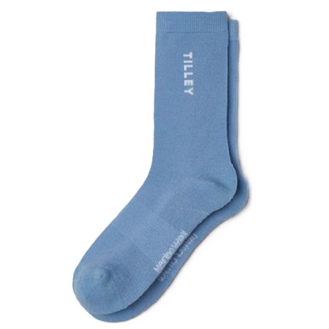 Tilley Merino Outdoor Socks - Sky Blue