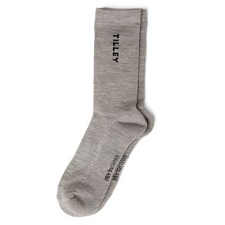 Tilley Merino Outdoor Socks - Grey Mix