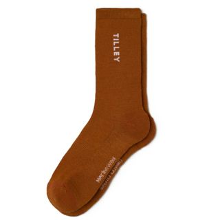 Tilley Merino Outdoor Sock - Ochre