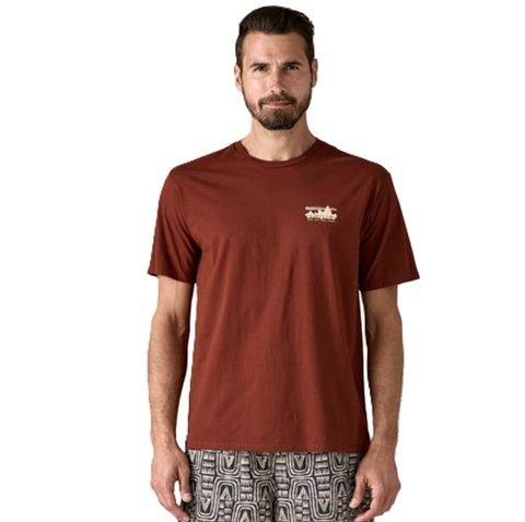 Patagonia Men's '73 Skyline Organic T-shirt - Dried Vanilla