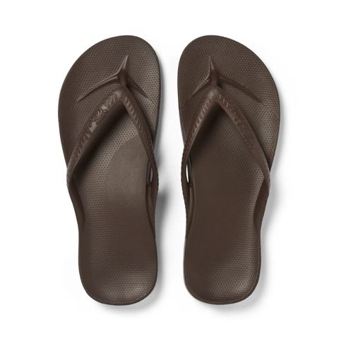 Archies Arch Support Thong - Brown
