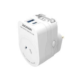 Jackson Travel Adaptor - World Usb-c Outbound