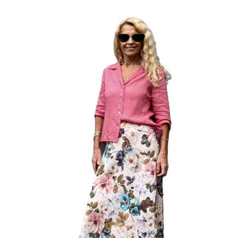 Jiva Fitted Shirt - Rose