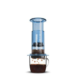 Aeropress Clear Coffee Press - Blue