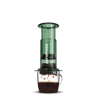 Aeropress Clear Coffee Press - Green
