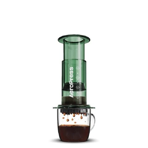 Aeropress Clear Coffee Press Green