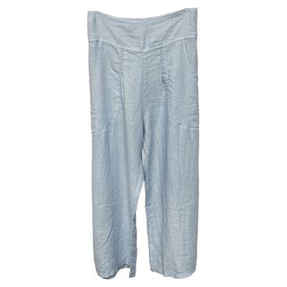 La Luna Linen Culottes - Sky Blue