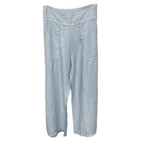 La Luna Linen Culottes - Sky Blue