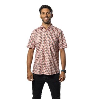 Skumi Men's Shirt - Tessellate Cotton