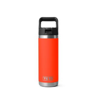 Yeti Rambler 18oz Straw - Solar Flare