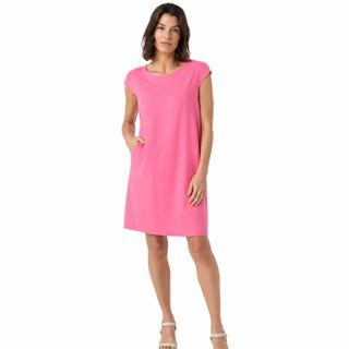 Elizabeth Scott Dress - Fuchsia