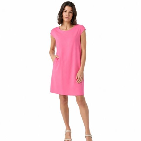 Elizabeth Scott Dress - Fuchsia