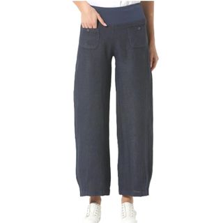 Elizabeth Scott Linen Pants - Indigo