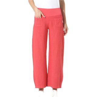 Elizabeth Scott Linen Pants - Coral