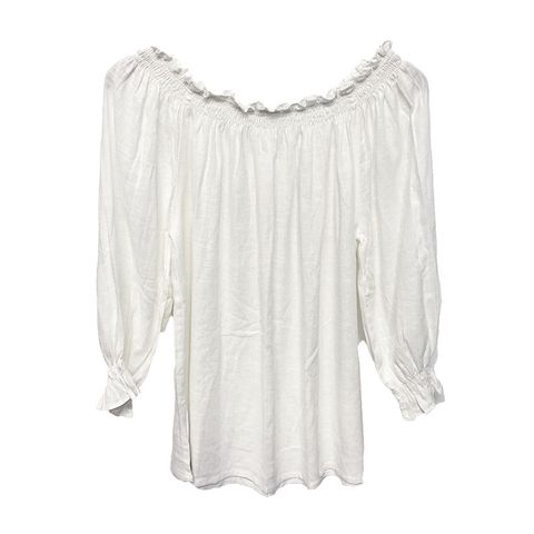 Ladli Women's Ava Top - Coconut