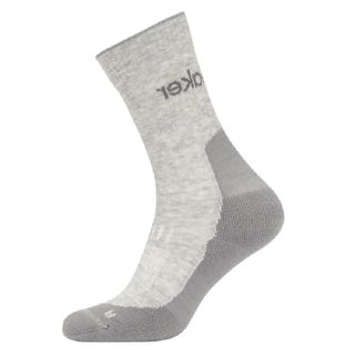 Icebreaker Men's Crew Hike - Light Cushion - Blizzard Heather / Alloy