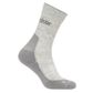 Icebreaker Men's Crew Hike - Light Cushion - Blizzard Heather / Alloy