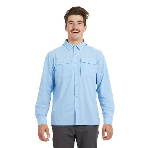 Xtm Men's Dunkeld Hike Shirt - Water Blue