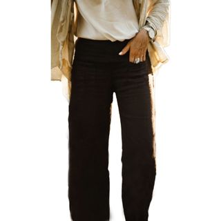 Elizabeth Scott Linen Pants - Chocolate