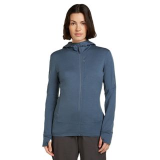 Icebreaker Women&rsquo;s Merino 260 Quantum Long Sleeve Zip Hoodie - Dawn