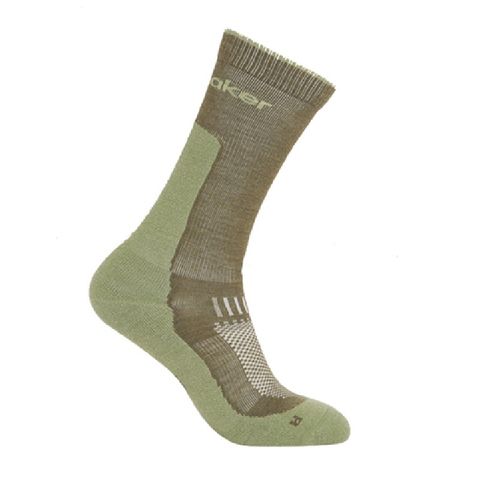 Icebreaker Men's Crew Hike - Light Cushion -  Loden / Lichen