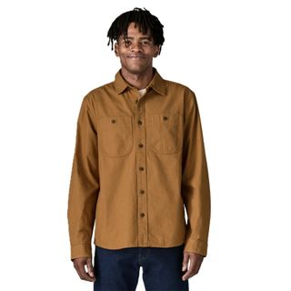 Patagonia Men's Point Reyes Canvas Shirt - Nest Brown