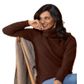Noble Wilde Women's Polo Neck Sweater - Rimu
