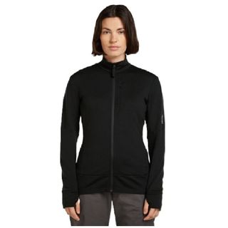 Icebreaker Women's 260 Quantum 4 Full Zip - Black
