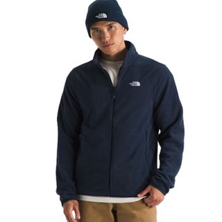The North Face Men's 100 Glacier Full - Zip Fleece - Summit Navy