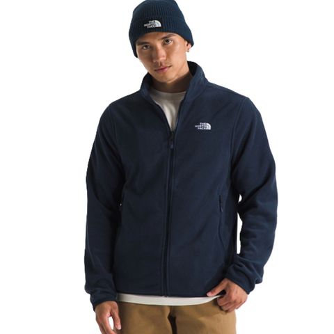 The North Face Men's 100 Glacier Full - Zip Fleece - Summit Navy