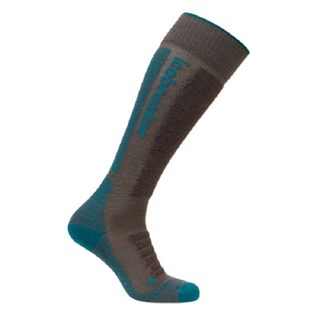 Icebreaker Women's - Over The Calf - Ski - Medium Cushion - Porcini / Tidal Teal