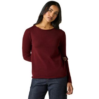 Uimi Women's Phoebe Top - Merlot