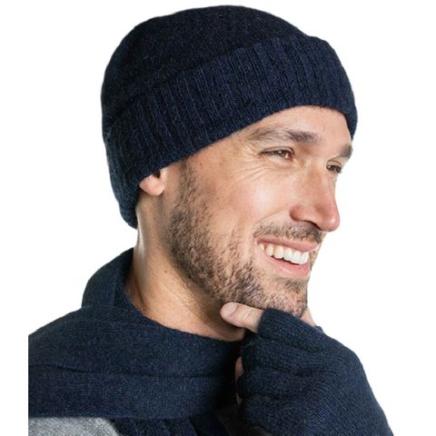 Koru Lightweight Beanie Navy Os
