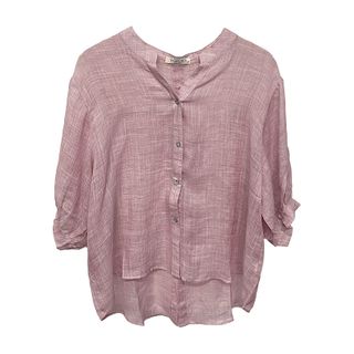 Worthier Women's Aurora Linen Top - Light Pink