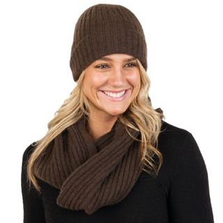 Native World Rib Beanie - Cocoa