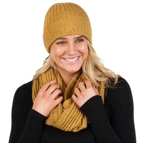 Native World Rib Beanie Marigold