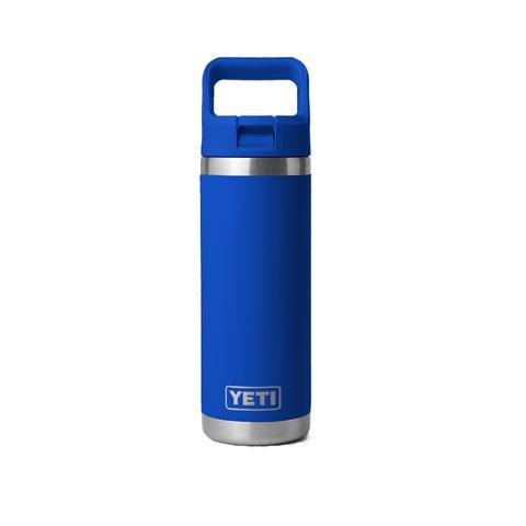 Yeti Rambler 18oz Straw Royal Blue