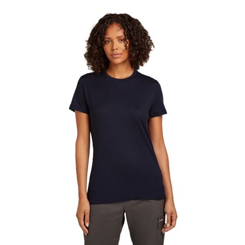 Icebreaker Women's Merino 150 Tech Lite Short Sleeve - Black