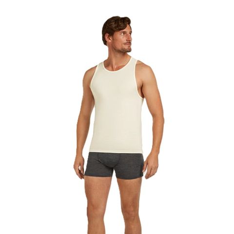 Icebreaker Men's Anatomica Tank - Undyed