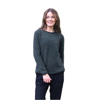 Lothlorian Women's Scroll Jumper - Moss