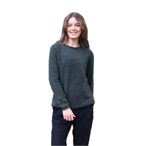 Lothlorian Women's Scroll Jumper - Moss