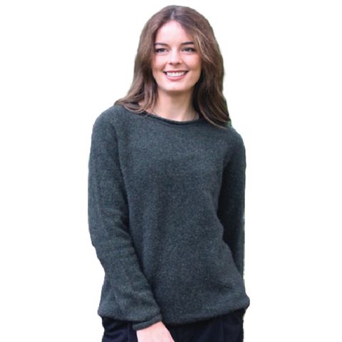 Lothlorian Women's Scroll Jumper - Moss
